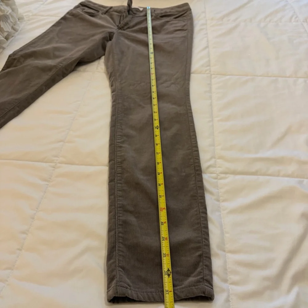 LOFT Women's Corduroy Straight Leg Jeans - Gray - Picture 7 of 9
